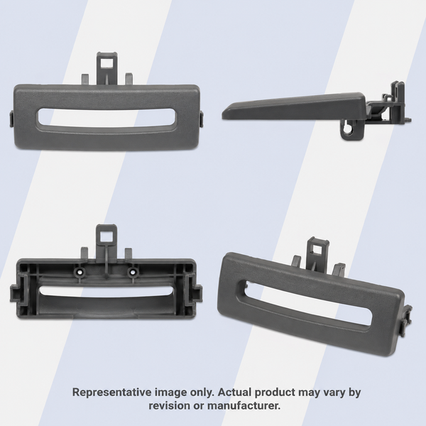 WHIRLPOOL #W11699007 - DISHRACK HANDLE ASSY,FRONT TRS TMG MB KA