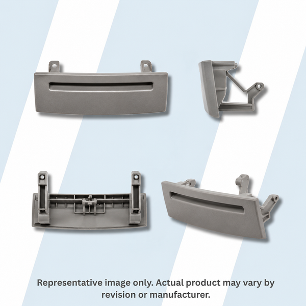 WHIRLPOOL #W11699036 - DISHRACK HANDLE ASSY, FRONT TRS TMG MB