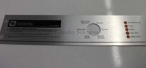 Top Load Washer Electromech Faceplate Maytag 22004319 Used