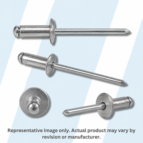 Dexter Replacement Part #9491-009-004P - Rivet-blind,18steel,lowprofil