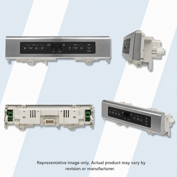 WHIRLPOOL #W10540074 - ASSY,CNTRL PNL 27 DBL GOOD SS