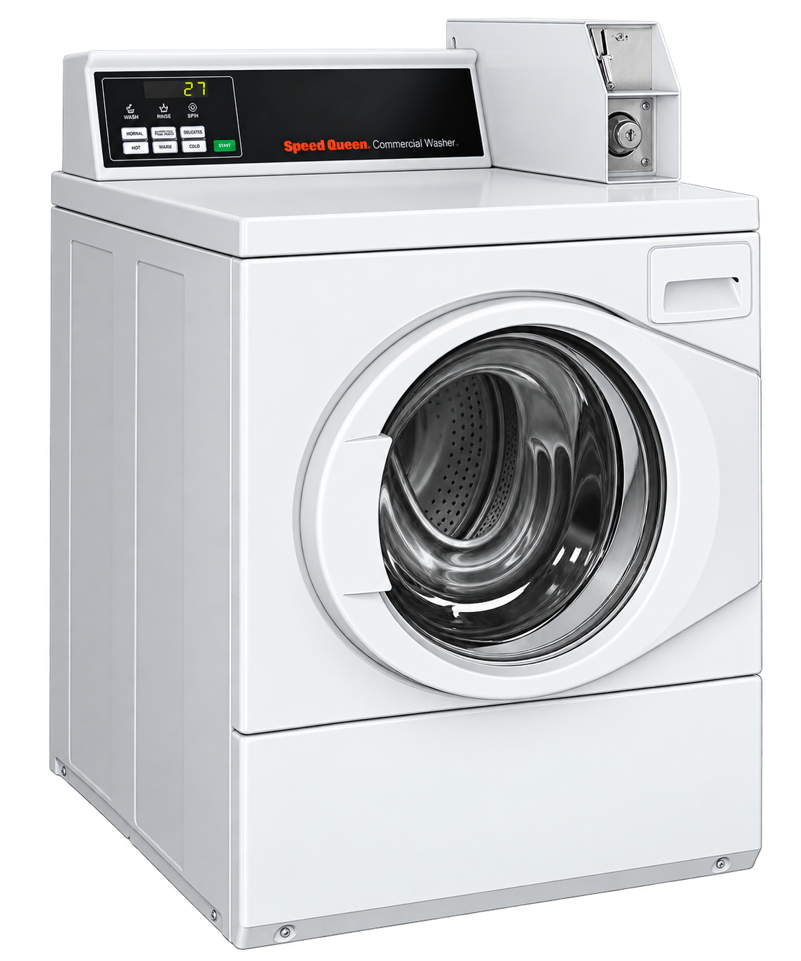 Speed Queen commercial front-load washer
