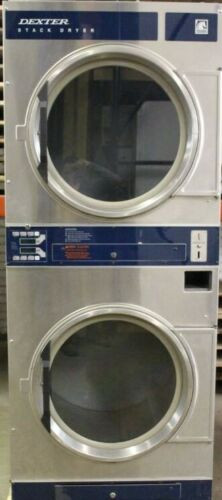 DEXTER STACK DRYER 30LB DL2X300 STAINLESS STEEL FINISH S/N 2050 2001 78388