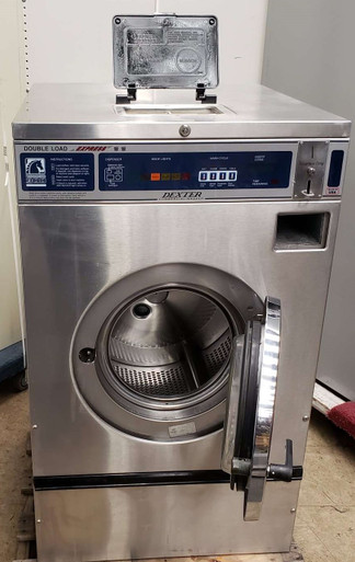 DEXTER T-1200 Commercial Front Load Washer MODEL: WCAD75KCS Serial No:  20512000486650 - 123 Laundry Solutions