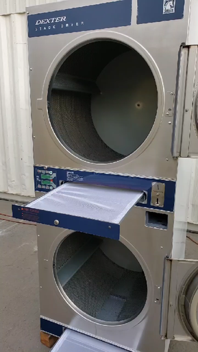 DEXTER STACK DRYER MODEL : DL2X30QSS SERIALNO. 103610 - 123 Laundry ...