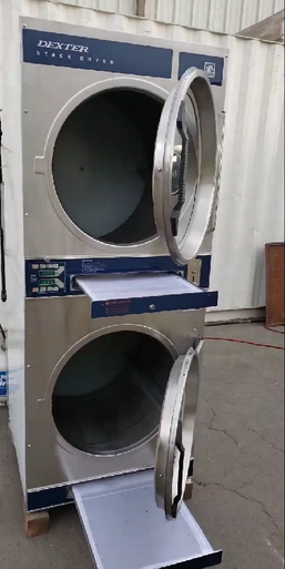 DEXTER STACK DRYER MODEL : DL2X30QSS SERIALNO. 20406000172258