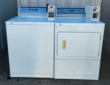 WHIRLPOOL WASHER AND DRYER SET [REF] - 123 Laundry Solutions