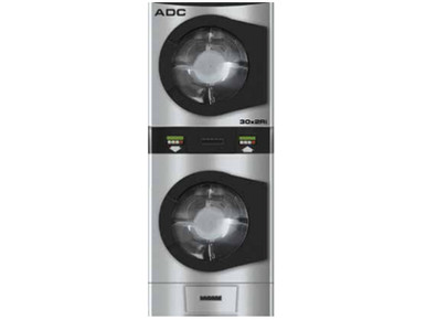 ADC i-Series 30lb Stack Dryer AD-30x2Ri Coin Operated