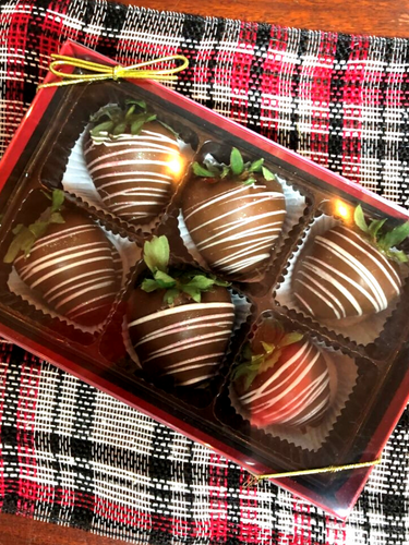 1/2 Dozen Chocolate Covered Strawberries