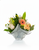 Duncan & Miller Glass Basket ~ Pretty in Peach