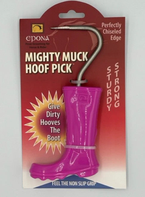 Epona Mighty Muck Hoof Pick - Magenta