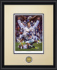 "All In One Spirit" - Collegiate Classic print.  Black frame • Oyster/Navy matting. "All In One Spirit" - Collegiate Classic print.  Black frame • Oyster/Navy matting.
