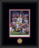 "Restoring the Order" - Collegiate Classic print.  Black frame • Black/Crimson matting. "Restoring the Order" - Collegiate Classic print.  Black frame • Black/Crimson matting.