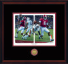 "The Game Changers" - Collegiate Classic print.  Mahogany frame • Black/Crimson matting.