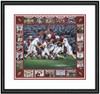 Shown in our Black frame with White/Crimson matting