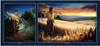 Free Diptych print of The Sower & The Harvest • included with each limited edition set purchased!