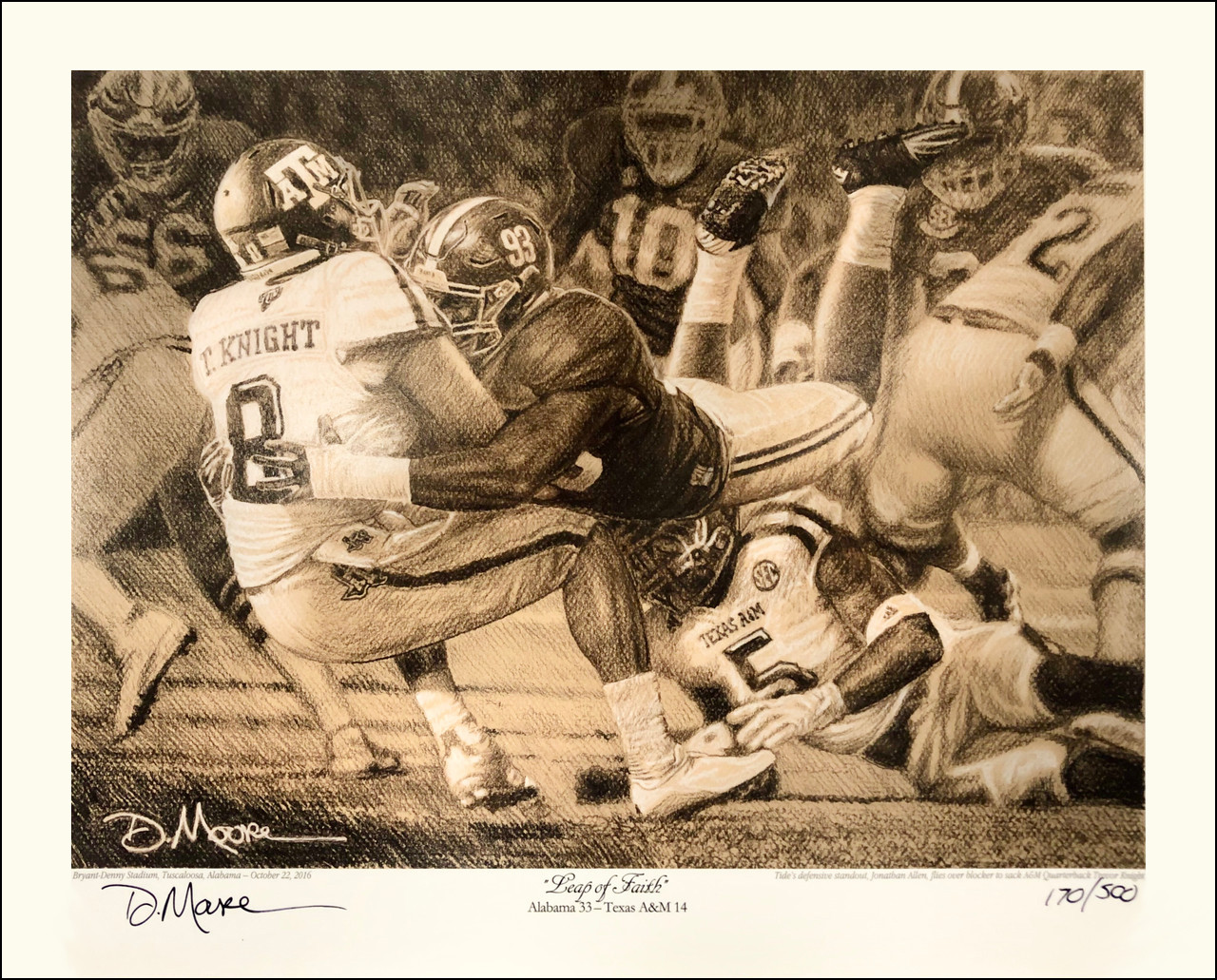 Leap of Faith • Pencil Drawing Print