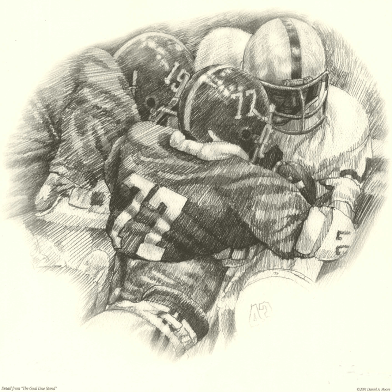 Detail from "The Goal Line Stand"
