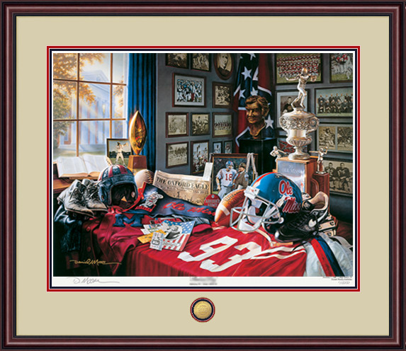 Ole Miss Legacy Limited Edition Prints by Daniel A. Moore