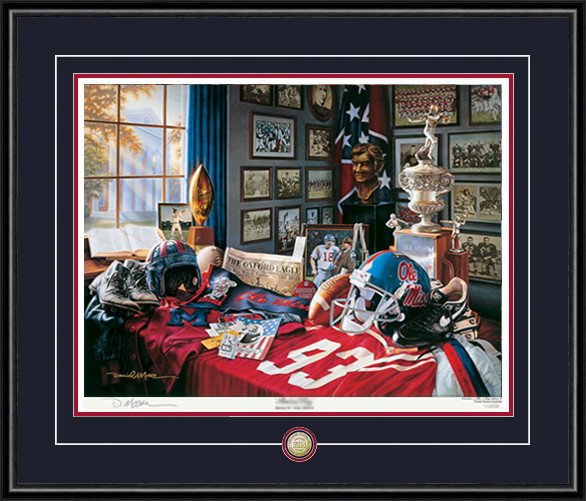 Ole Miss Legacy Limited Edition Prints by Daniel A. Moore