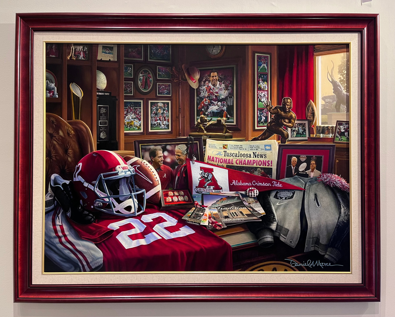The Legacy Continues Original Oil Painting by Daniel A. Moore