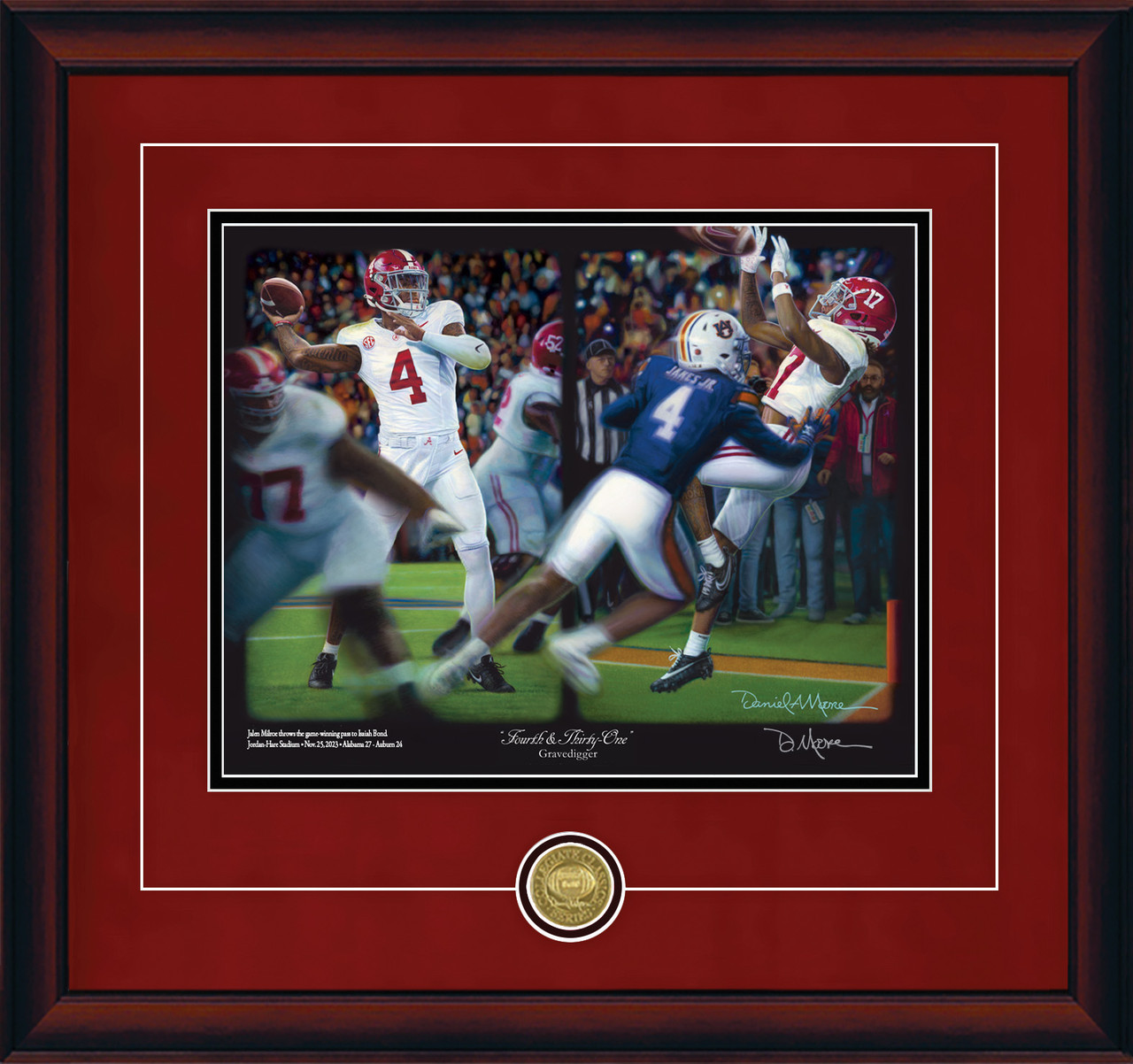 Fourth & Thirty-One Collegiate Classic Print by Daniel A. Moore