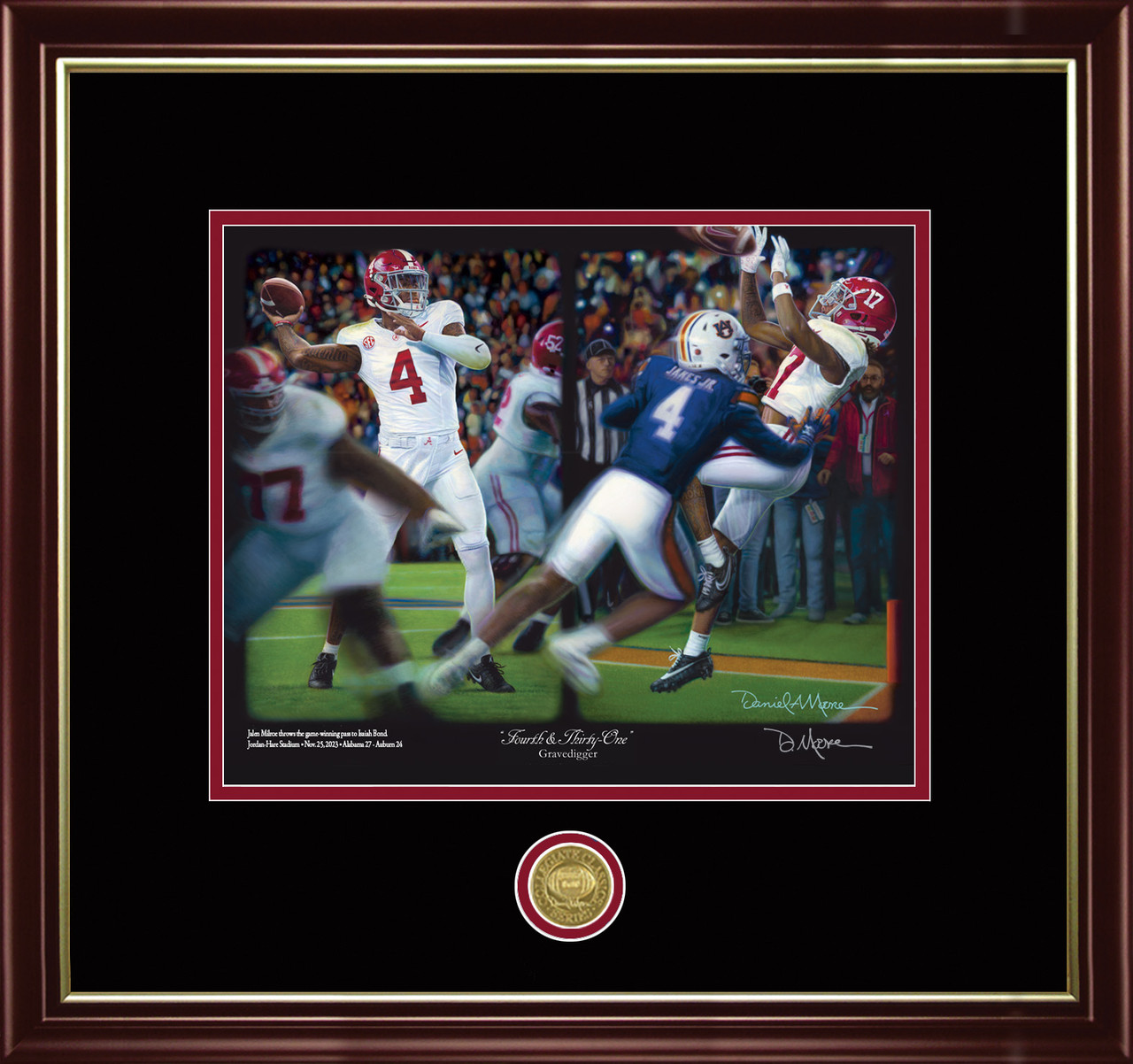 入手不可能MORE THAN A MATCH 郷愁の英国FOOTBALL写真集 Fourth & Thirty-One Collegiate Classic Print by Daniel A. Moore