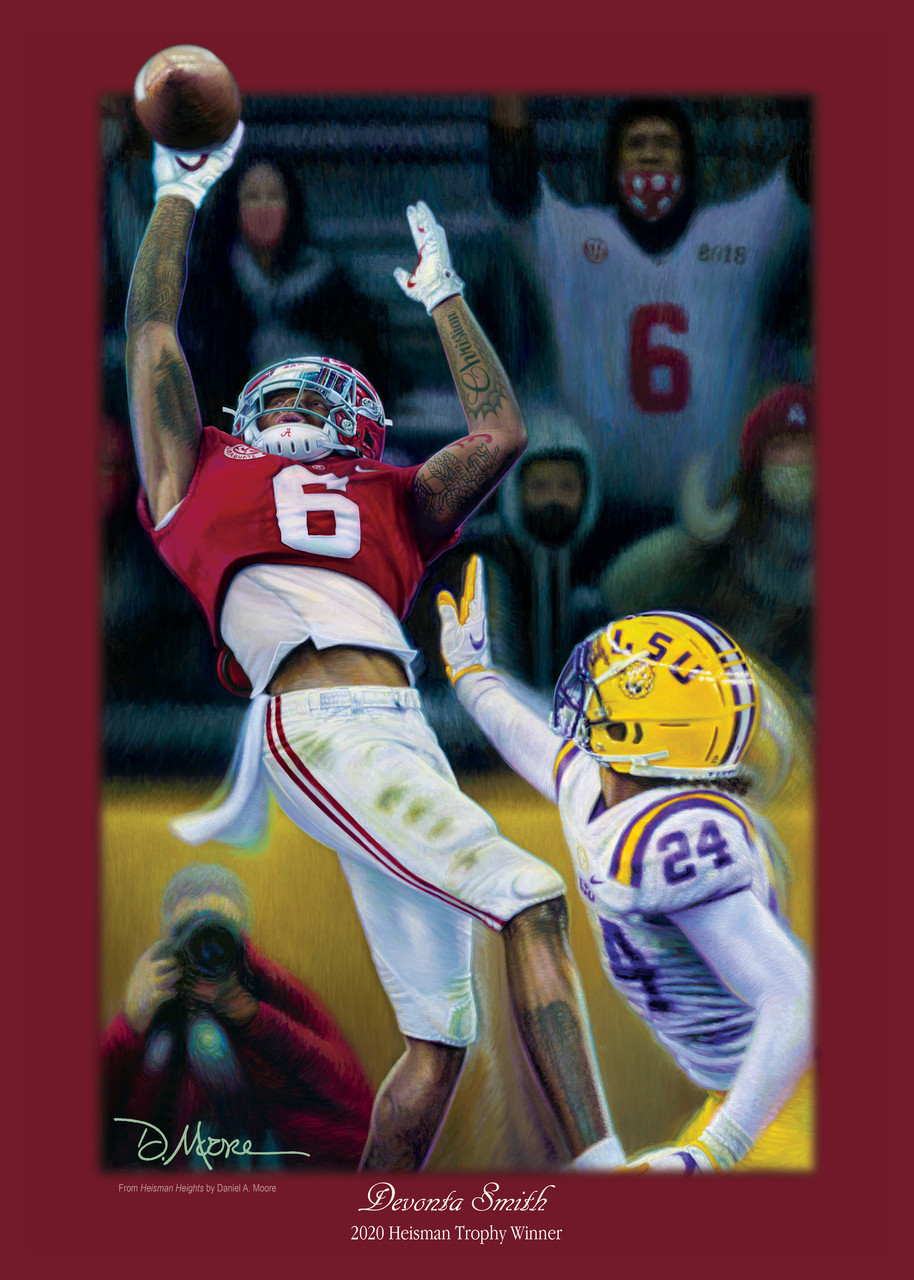 Alabama Heisman Series Set (Set of 4) - Unframed