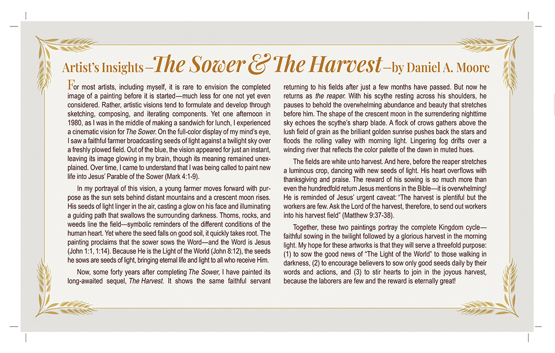 The Sower & The Harvest Matched Number Sets
