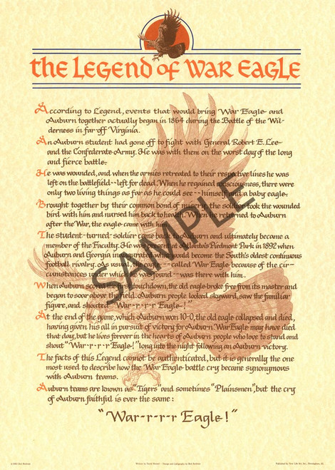 The Legend of War Eagle • David Housel & Bob Redman
