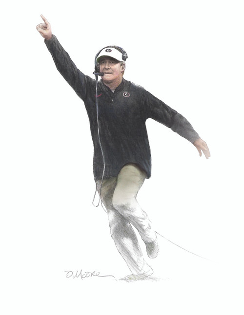 Coach Kirby Smart • Remarque Print Coach Kirby Smart • Remarque Print