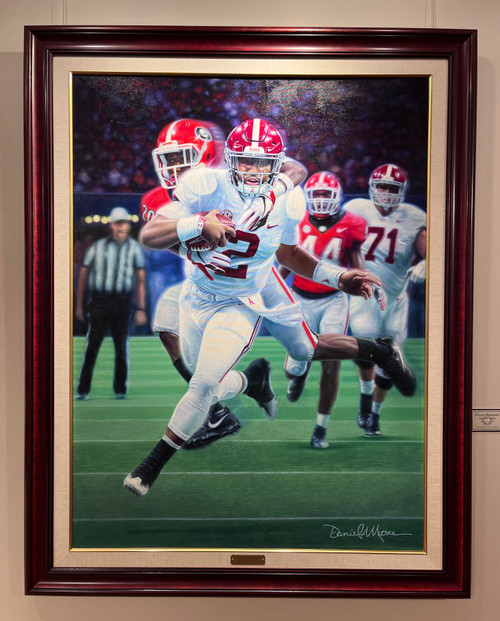 Crimson Redemption • Original Oil Painting