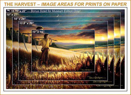 The Harvest • Print Edition Image Sizes