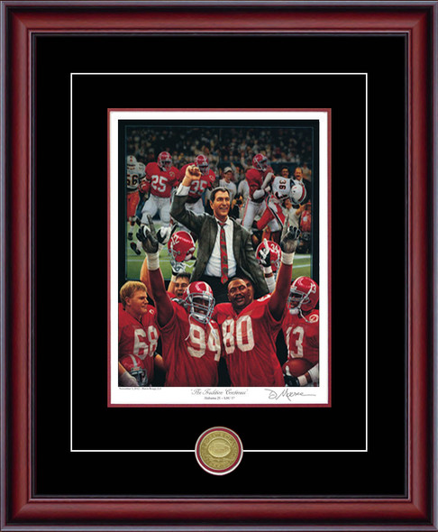 "The Tradition Continues" - Collegiate Classic 8x10 - Alabama Football 1992 National Champions "The Tradition Continues" - Collegiate Classic 8x10 - Alabama Football 1992 National Champions
