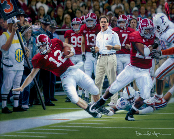 "Champions" by Daniel A. Moore — 2009 College Football Game of the Year Award® "Champions" by Daniel A. Moore — 2009 College Football Game of the Year Award®