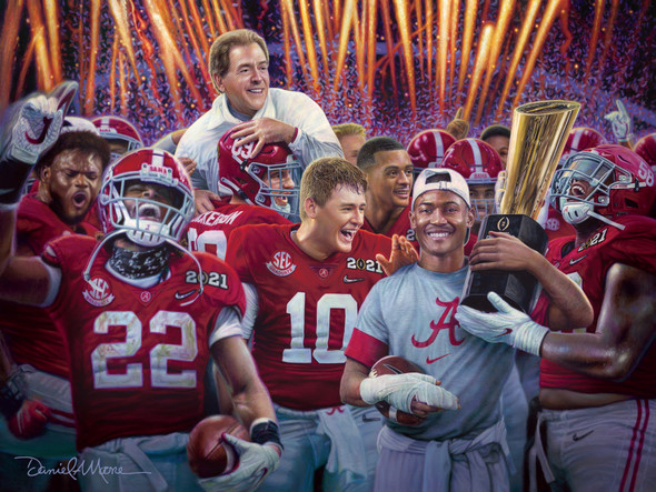 2nd and 26 - Alabama Crimson Tide – ChampionshipArt - The Art of Champions