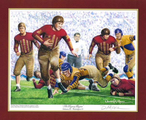 The Legacy Begins - Collegiate Classic 8x10 Print 