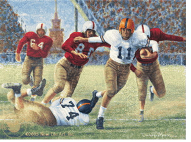 Iron Bowl 1949 by Daniel A. Moore