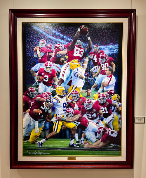 Restoring the Order (Alabama Football) - Original Oil Painting