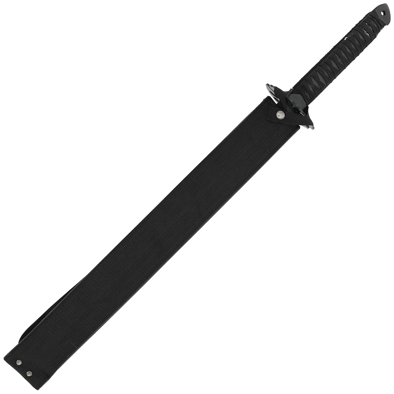 Twin Ninja Tactical Machete Set - Full Tang, Engraved 440