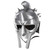 Roman Spiked Gladiator Helmet Replica – Durable Steel with Adjustable Leather Liner for Bulk Purchase
