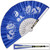 Japanese Tessen-Jutsu Iron Fan Tai Chi Blue