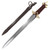 The Barbarian Dagger Short Sword