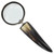 Horn Magnify Glass Desk Accessory
