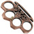 Deaths Triad Copper Knuckle Buckle
