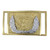 Union Officers' Civil War Brass Plate Belt Buckle Replica