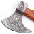 Functional Exceptional Quality Damascus Forged Axe