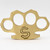 Doodle of Happiness 100% Pure Brass Knuckle Paper Weight Accessory