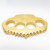 To the Death 100% Pure Brass Knuckle Paper Weight Accessory
