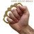 Life of Party 100% Pure Brass Knuckle Paper Weight Accessory